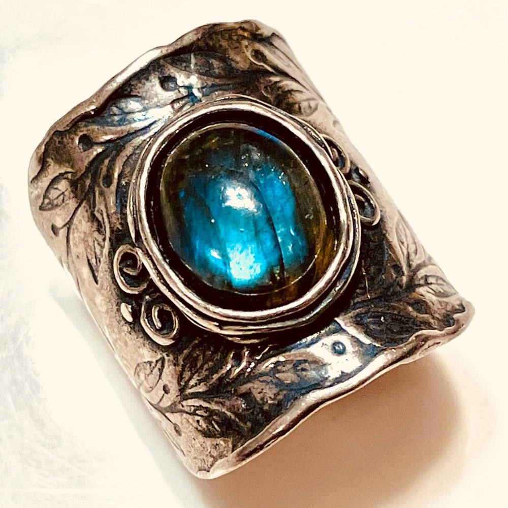 Silver Statement Ring - image 1